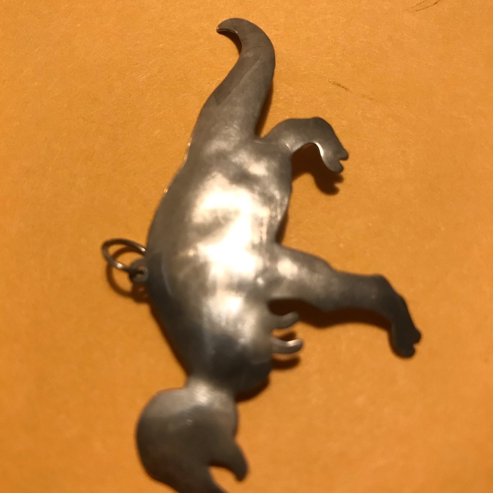Sterling Silver T-Rex pendant Dinosaur Lover - Picture 4 of 4
